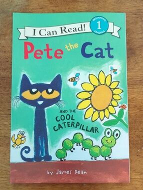 5 ⭐️ for $25 Pete the Cat and the Cool Caterpillar  Book by James Dean